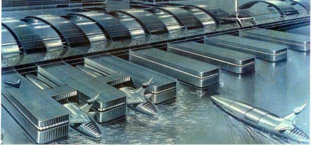 Jacque Fresco - DESIGNING THE FUTURE - International Shipping Systems